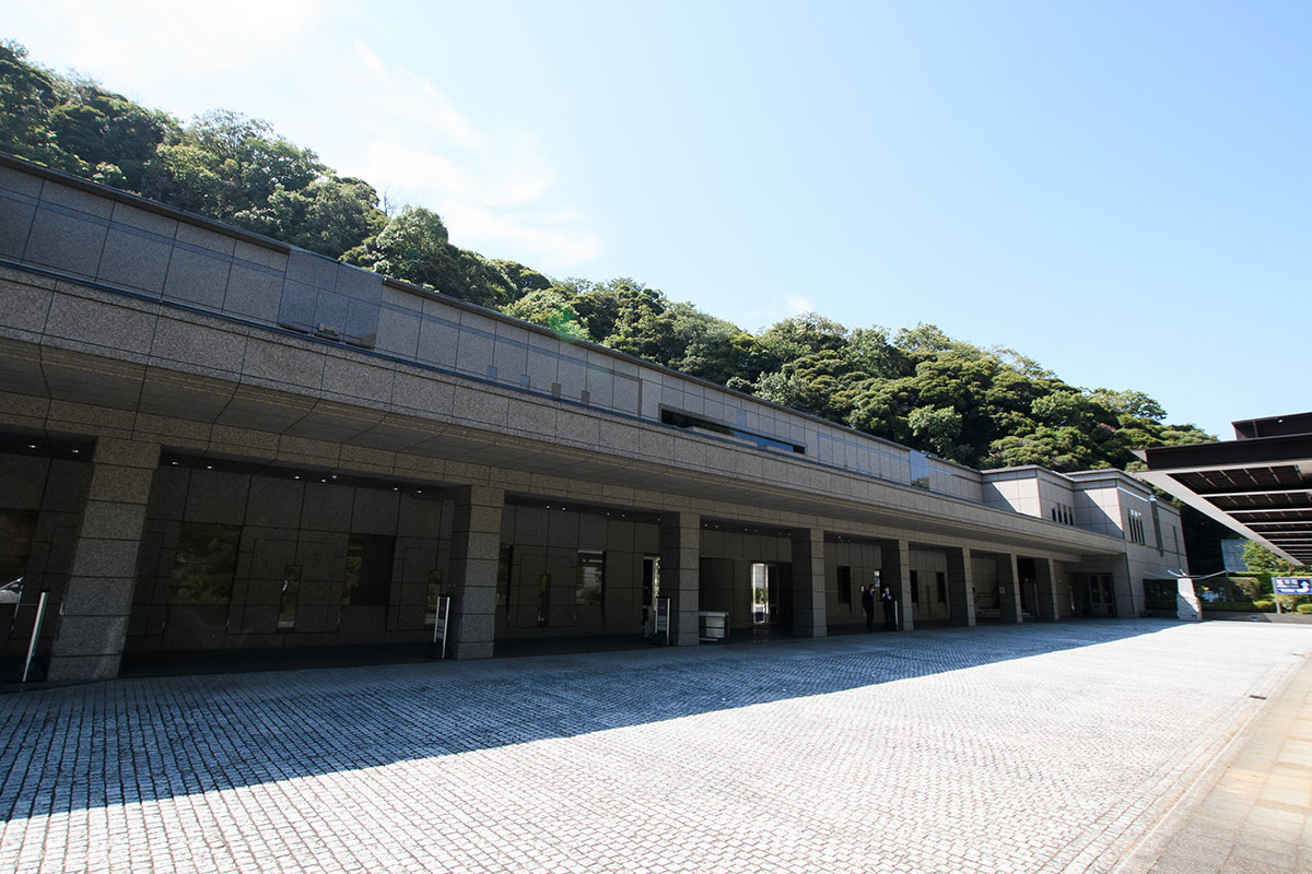 横浜市南部斎場の外観